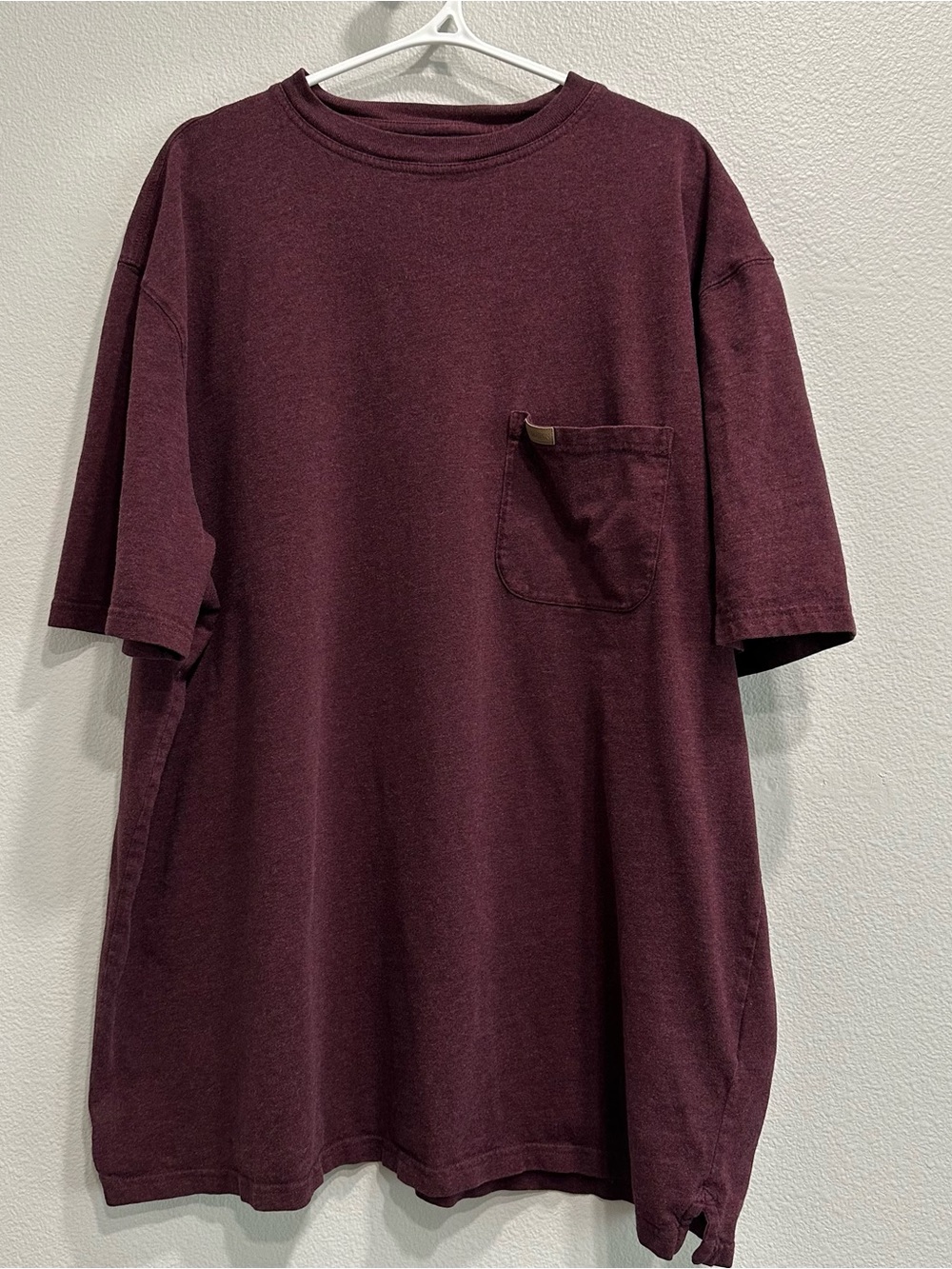 Pendleton Men's Pocket Crewneck T-Shirt - Maroon,cotton